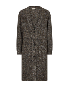 Warm jakkapeysa-Olive Night Melange