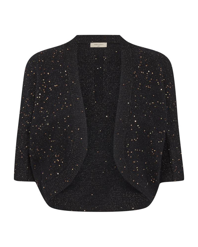 Siggy bolero frá Freequent - Svart og Copper Sequins