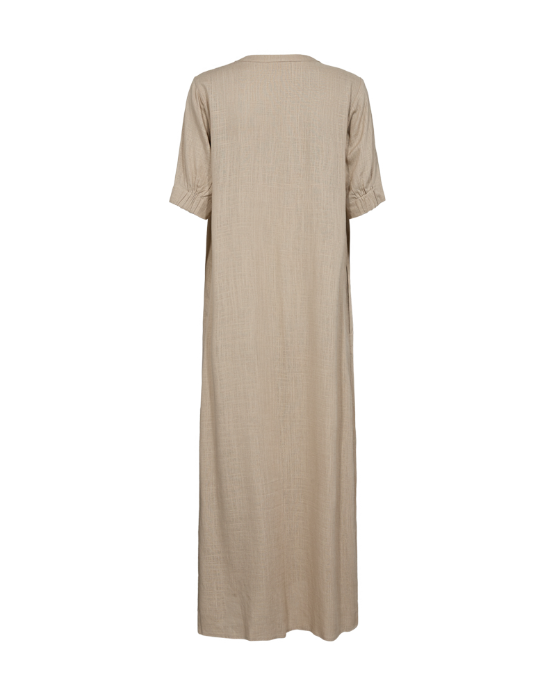 Larin  hörkjóll frá Freequent - Sand melange