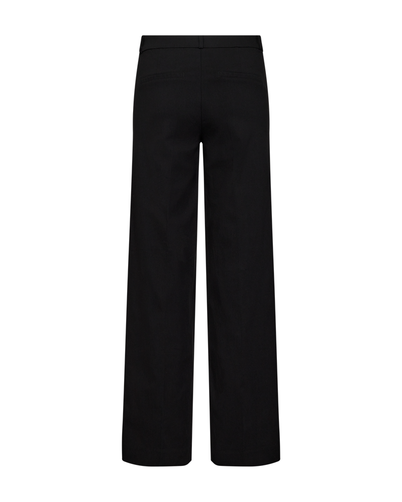 Solvej beinar buxur frá Freequent - Svartar 206019