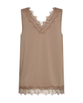 Bicco toppur 2025  frá Freequent - Desert taupe