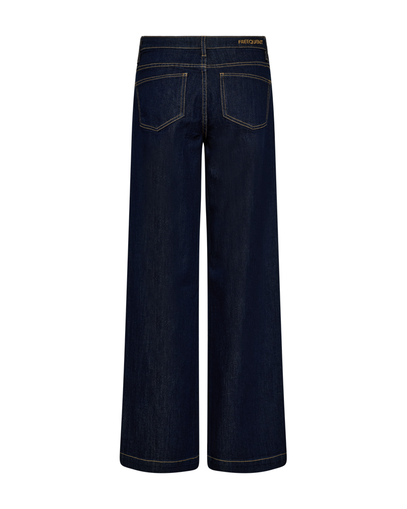 Sindy gallabuxur frá Freequent  -  Dark blue denim