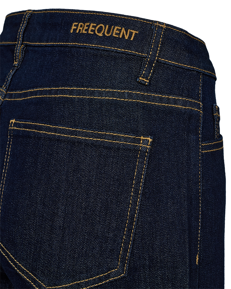 Sindy gallabuxur frá Freequent  -  Dark blue denim
