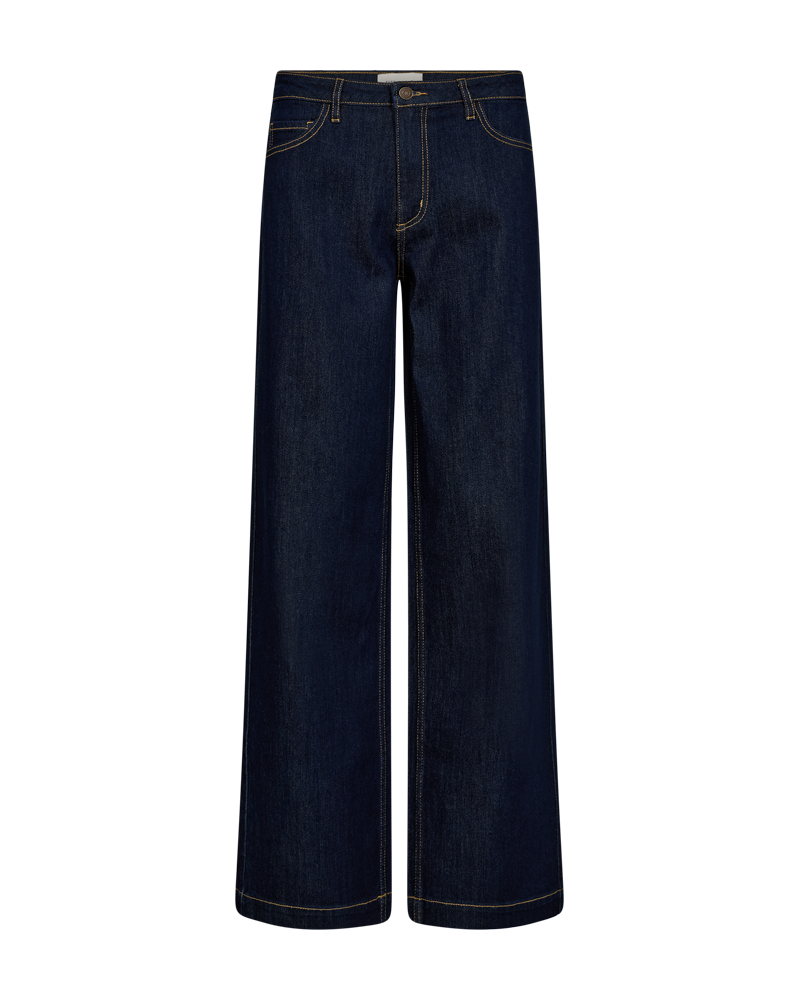 Sindy gallabuxur frá Freequent  -  Dark blue denim