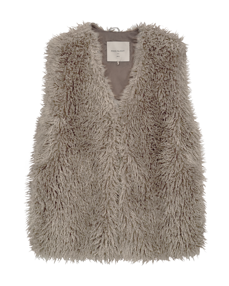 Fine vesti frá Freequent -  Desert Taupe