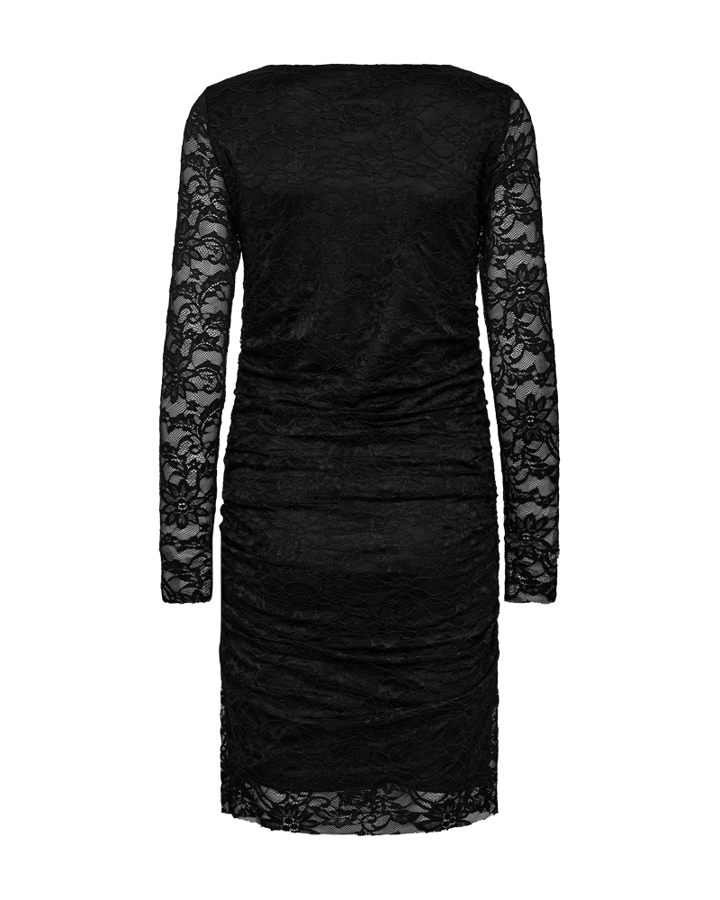 Odessa kjóll frá Freequent -Svartur