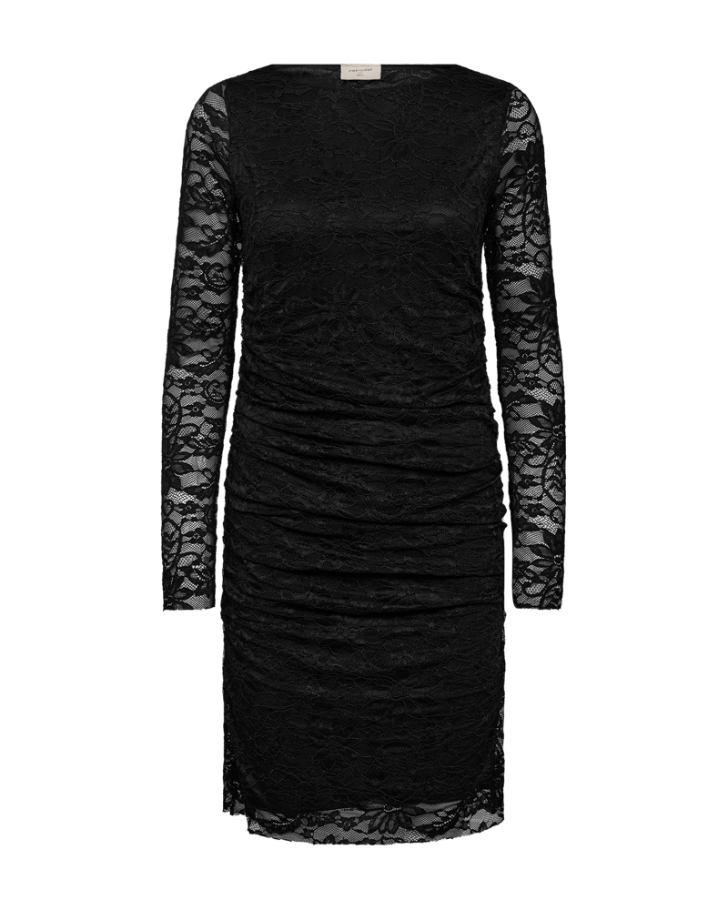 Odessa kjóll frá Freequent -Svartur