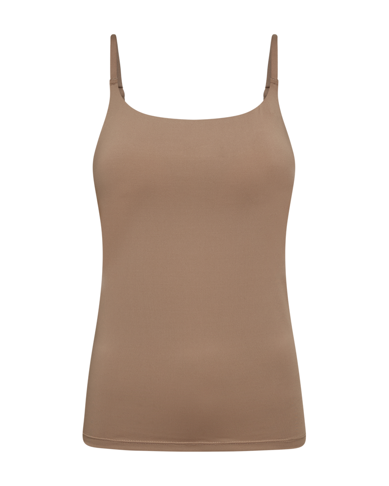 Shappy toppur frá Freequent - Desert taupe