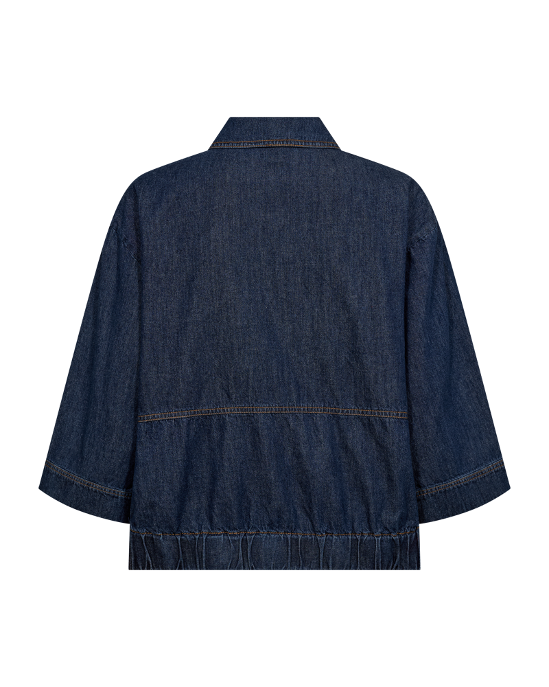 Lisea gallajakki  frá Freequent - Dark blue denim
