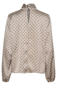 Donna  blússa frá Kaffe  - Steeple Gray/Black Dot