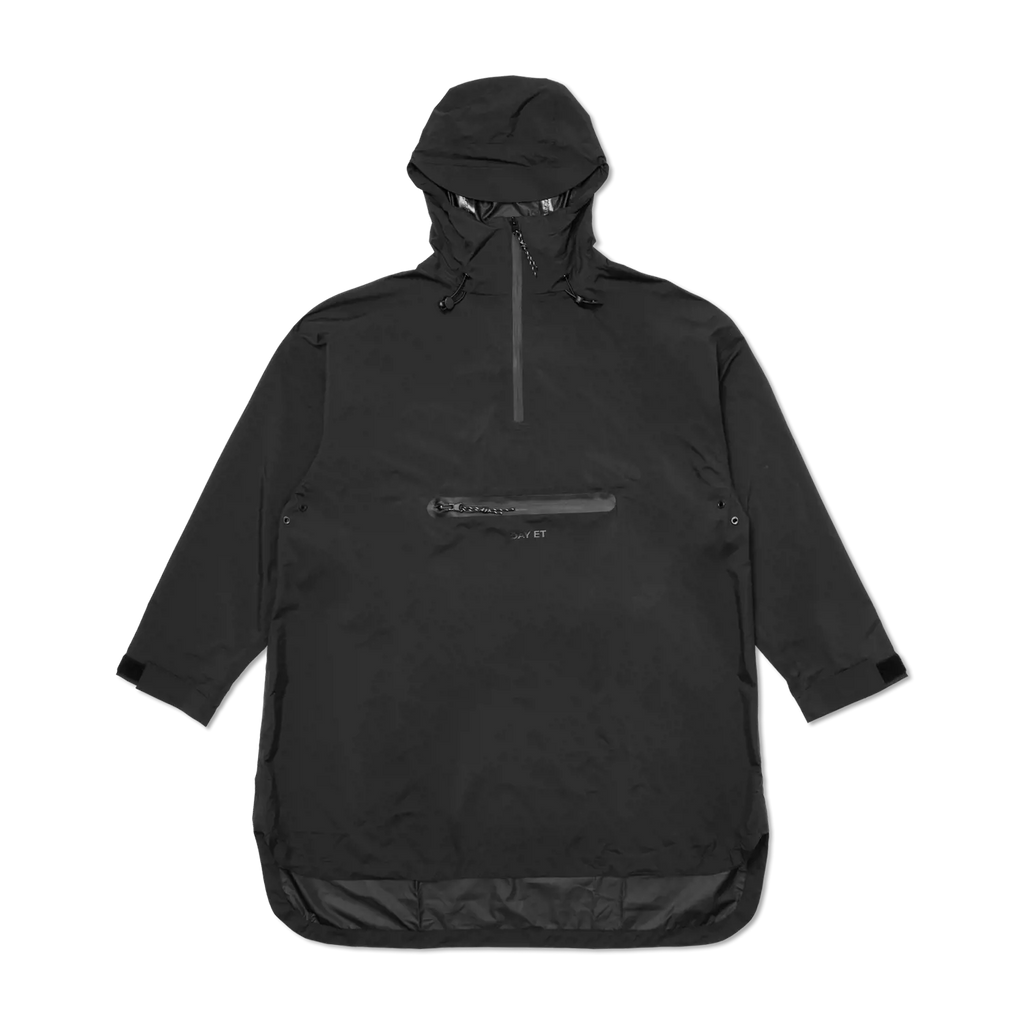 DAY RE- No Rain Anorak - Svartur