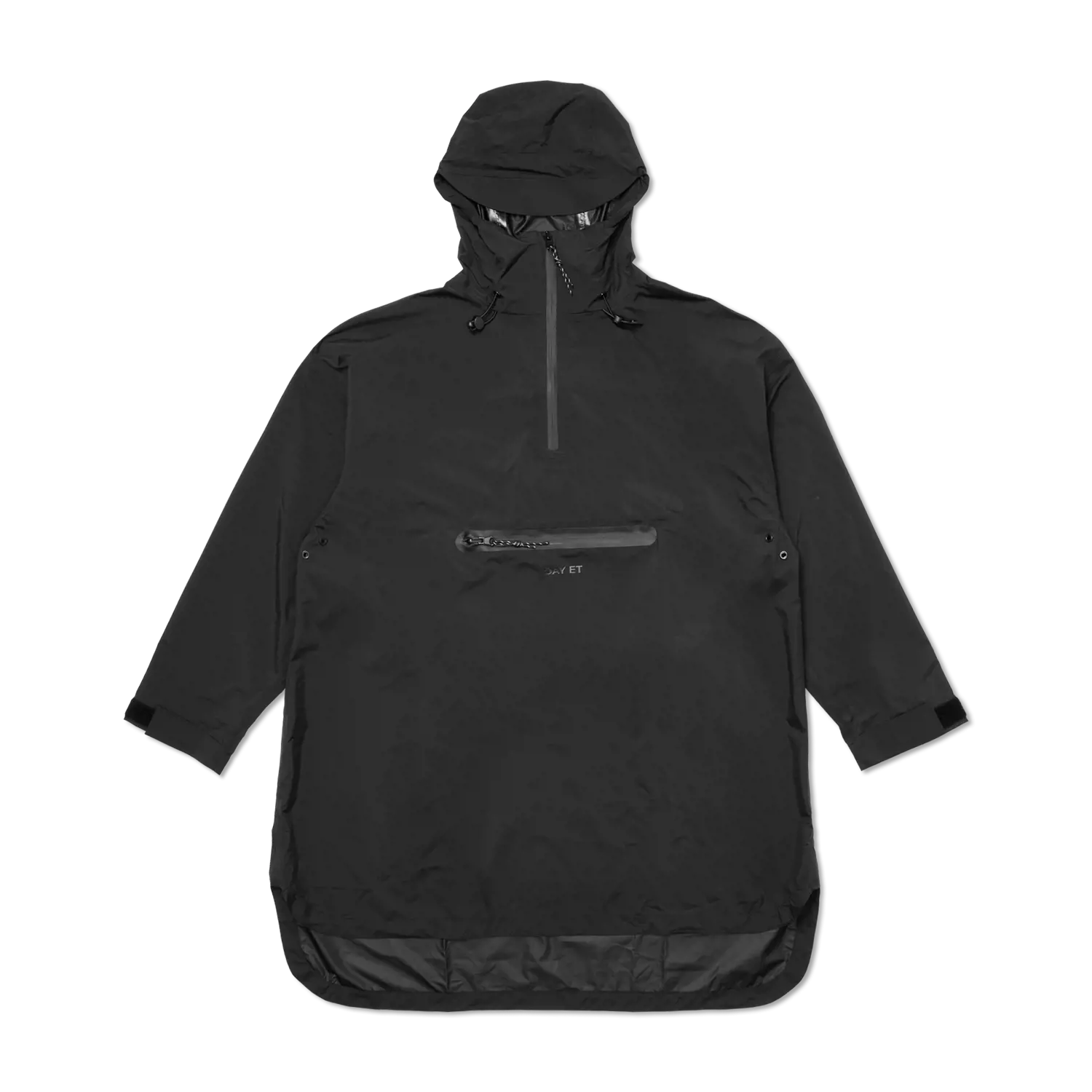 DAY RE- No Rain Anorak - Svartur