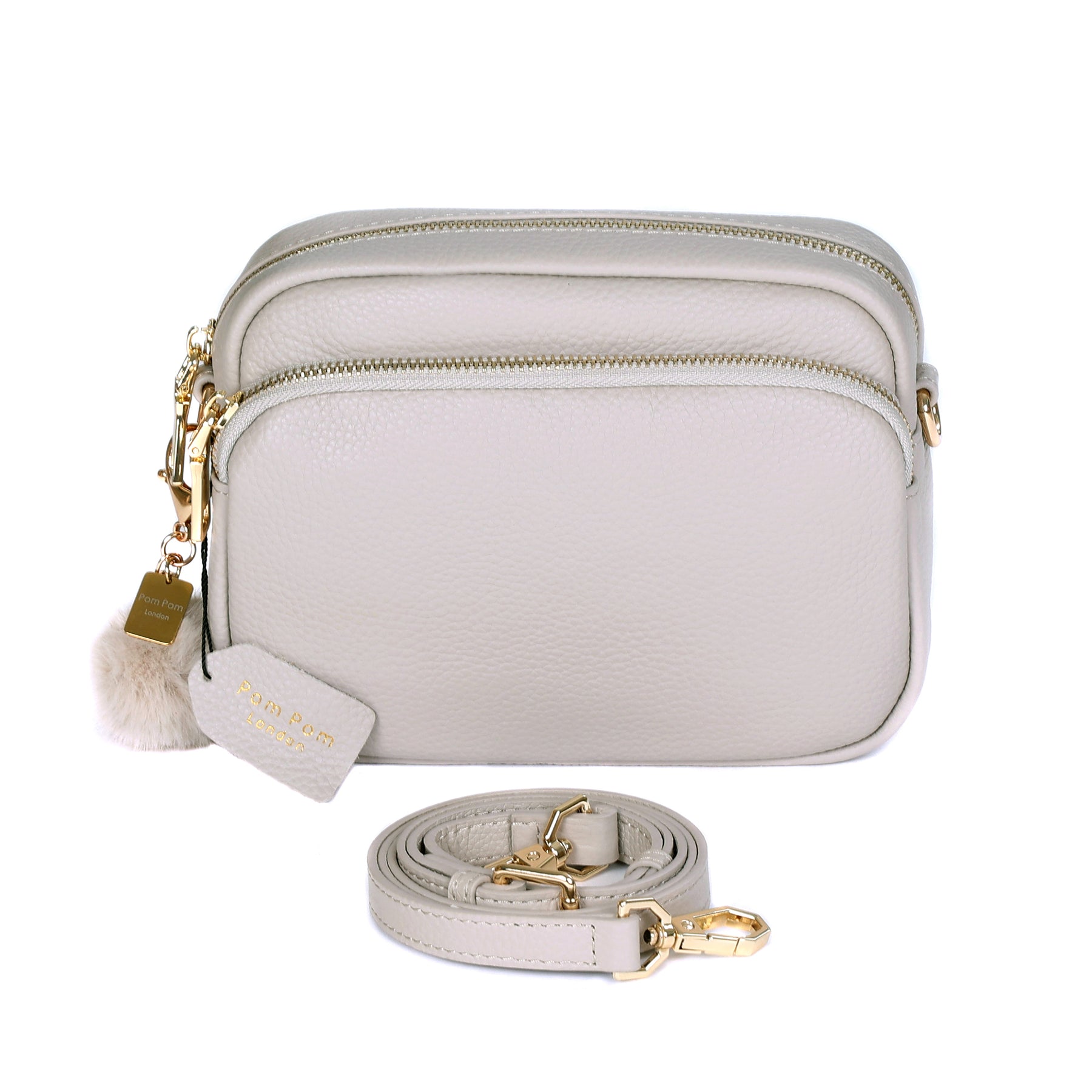 PomPom Mayfair taska - stone