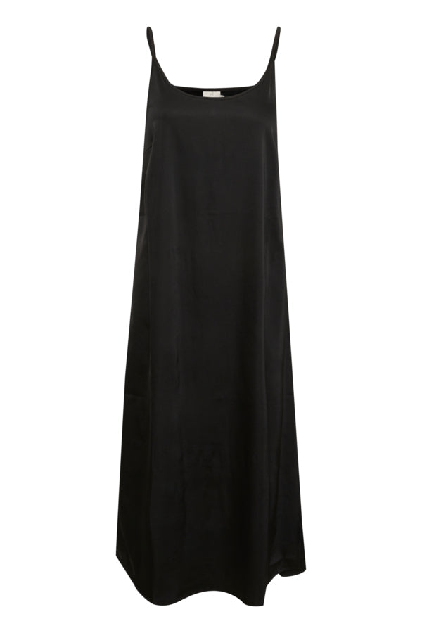 Sasmina strap kjóll frá Kaffe-svartur