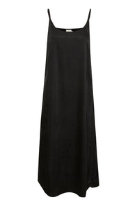 Sasmina strap kjóll frá Kaffe-svartur