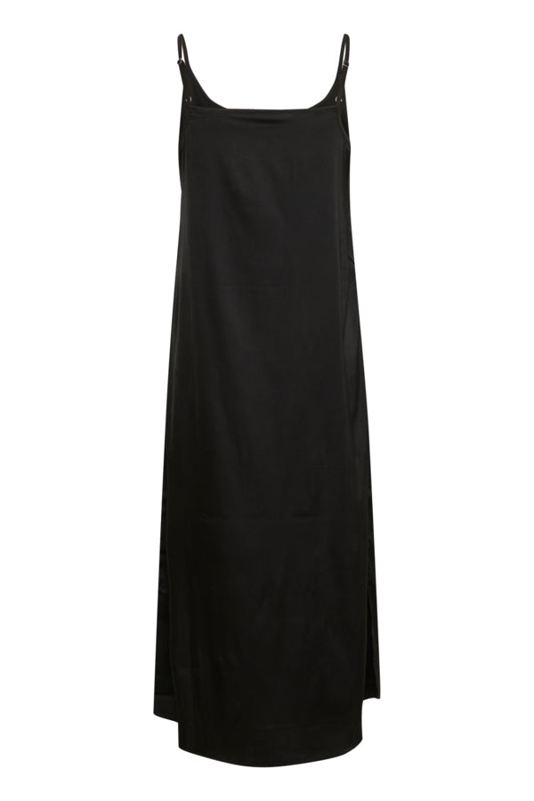 Sasmina strap kjóll frá Kaffe-svartur