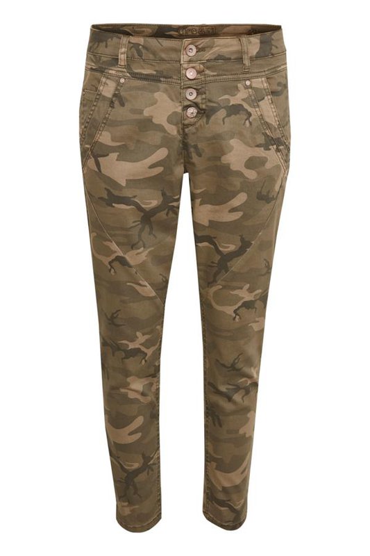 Penora camouflage buxur frá Cream.
