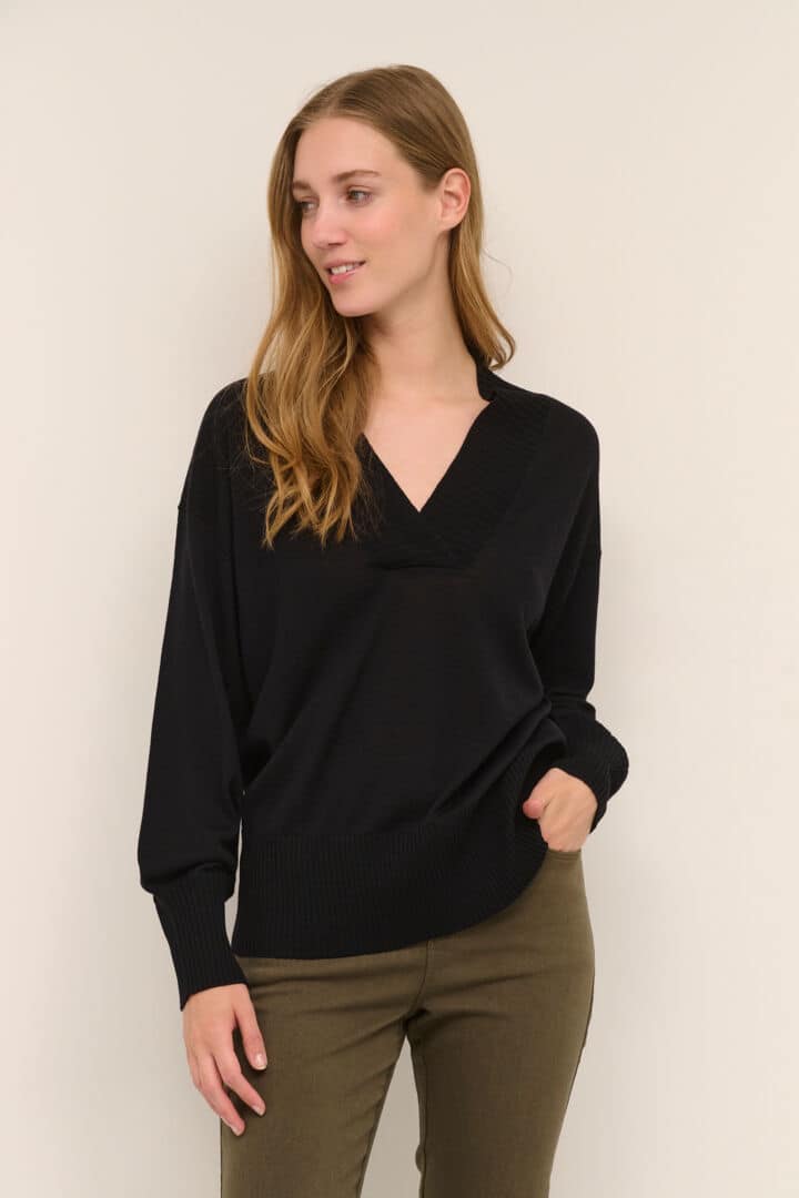 Merin peysa frá Kaffe úr 100% merino ull