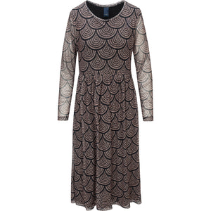 Simpliana mesh kjóll frá ONE TWO LUXZUZ ONE - vintage rose