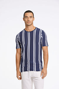 Bolur frá Lindberg - navy röndóttur