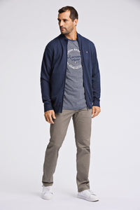 Rennd peysa frá Bison- navy