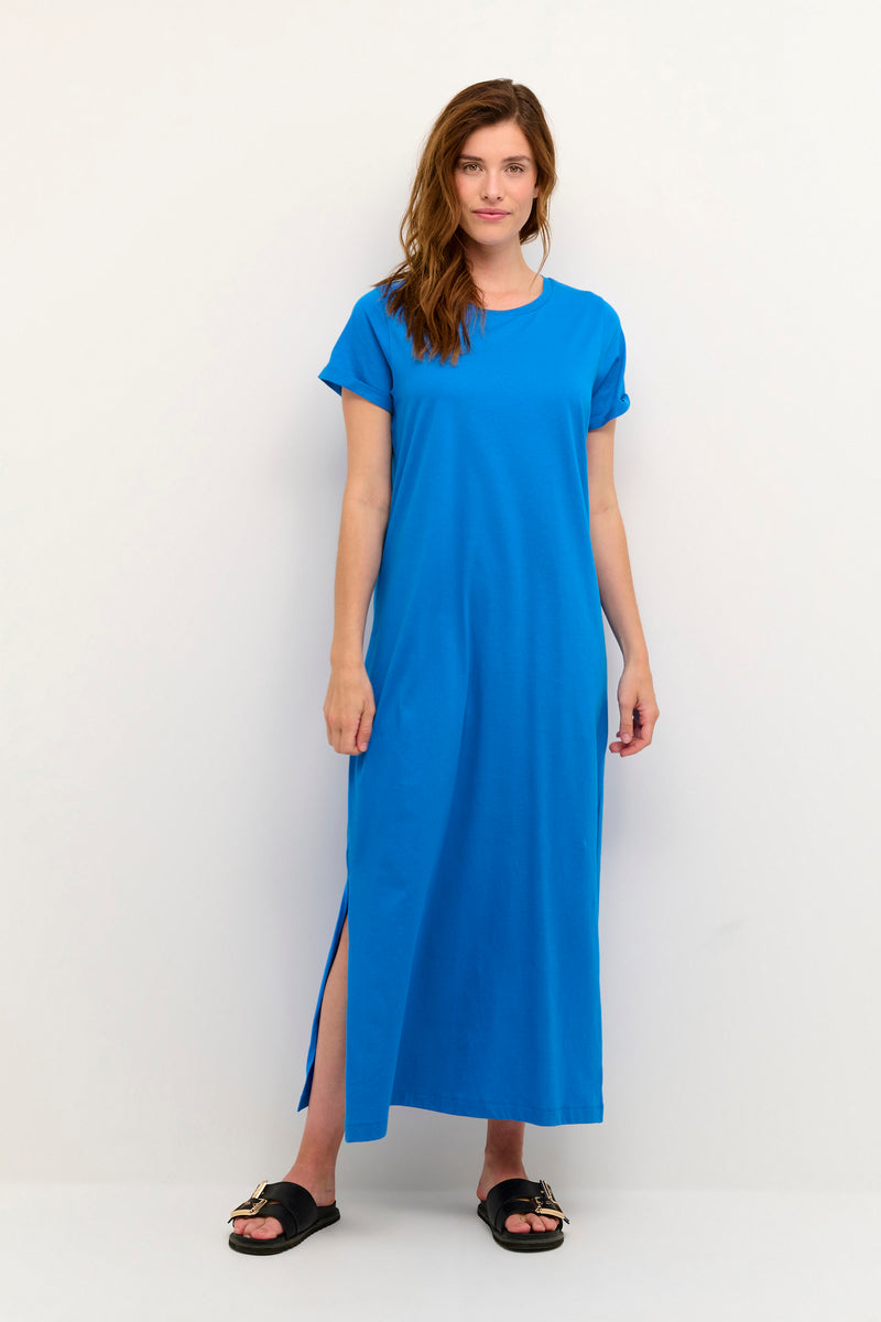 Celina kjóll frá Kaffe - blár/french blue