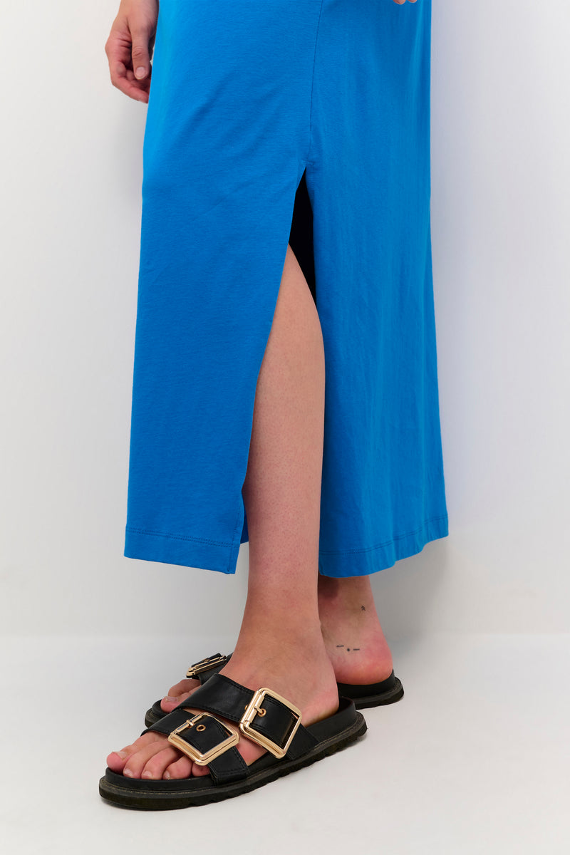 Celina kjóll frá Kaffe - blár/french blue