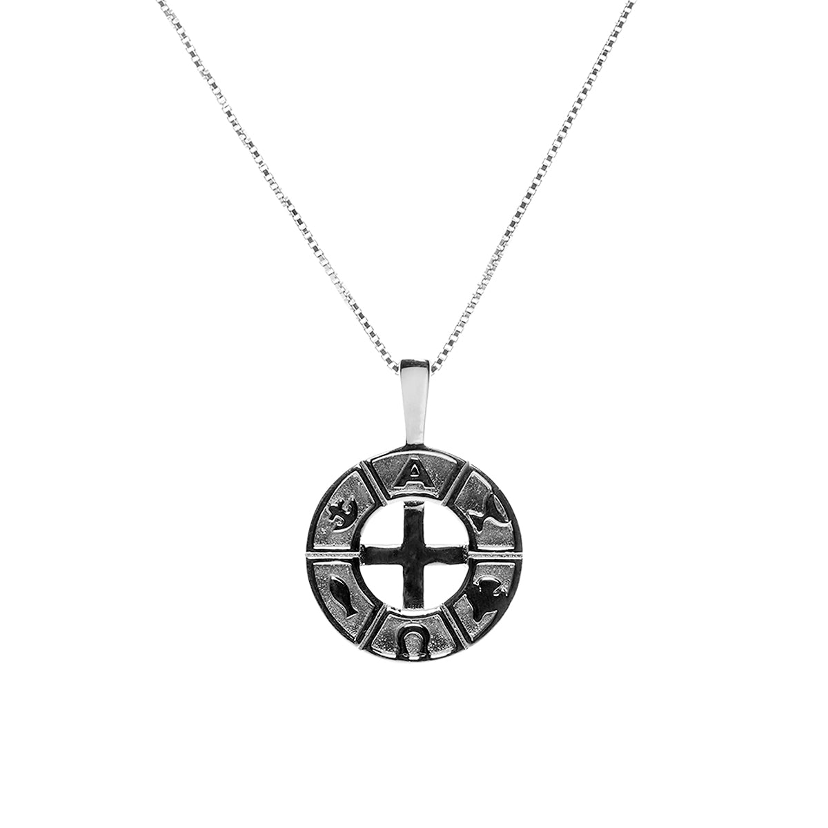 Infinity hálsmen með æðruleysisbæn á bakhliðinni frá Vera Design