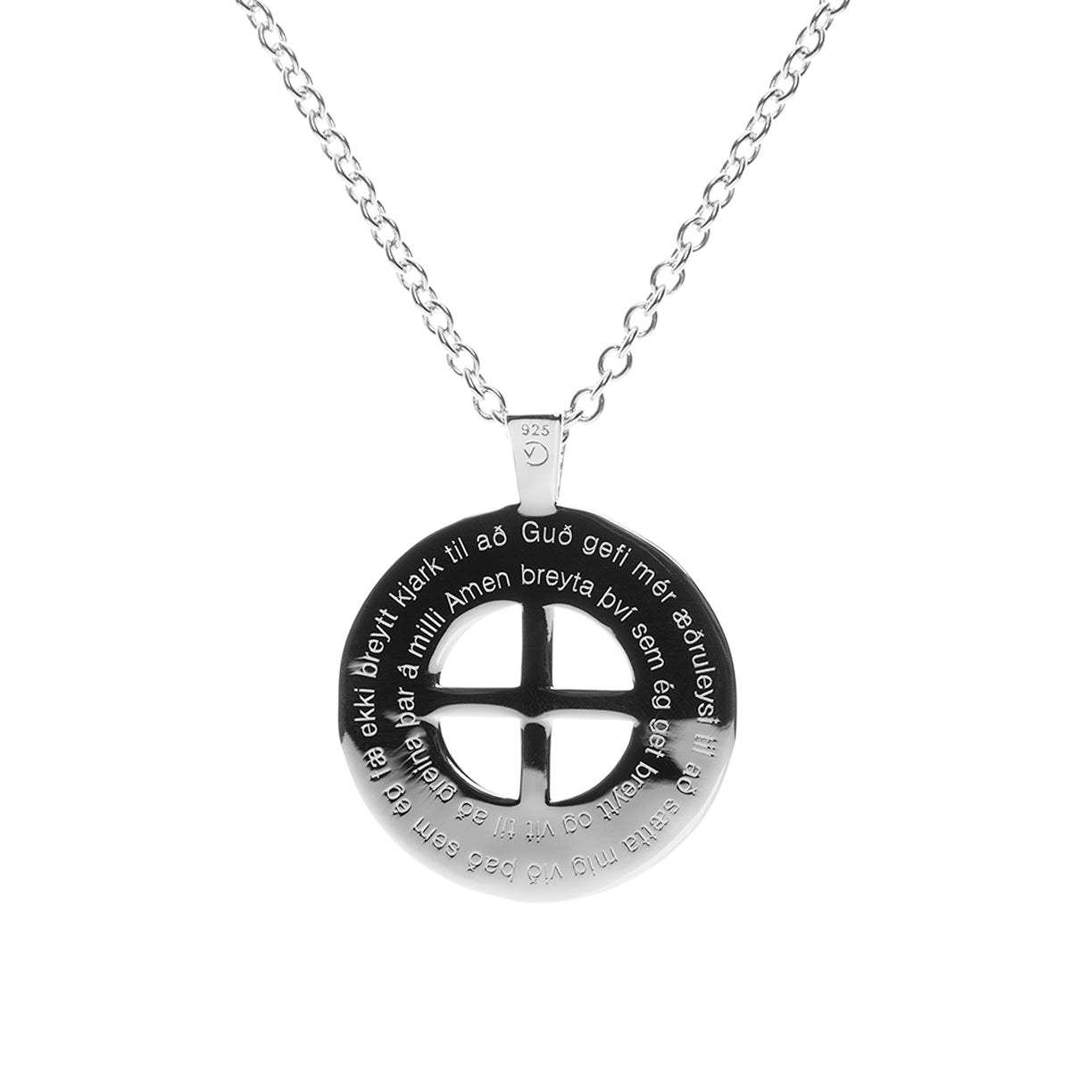 Infinity serenity pendant hálsmen frá Vera Design