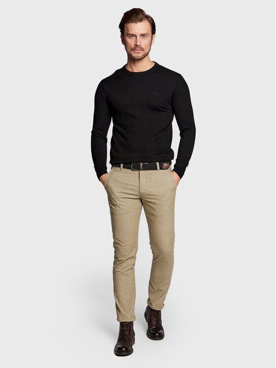 Lindberg Chinos regular fit buxur frá -Beige