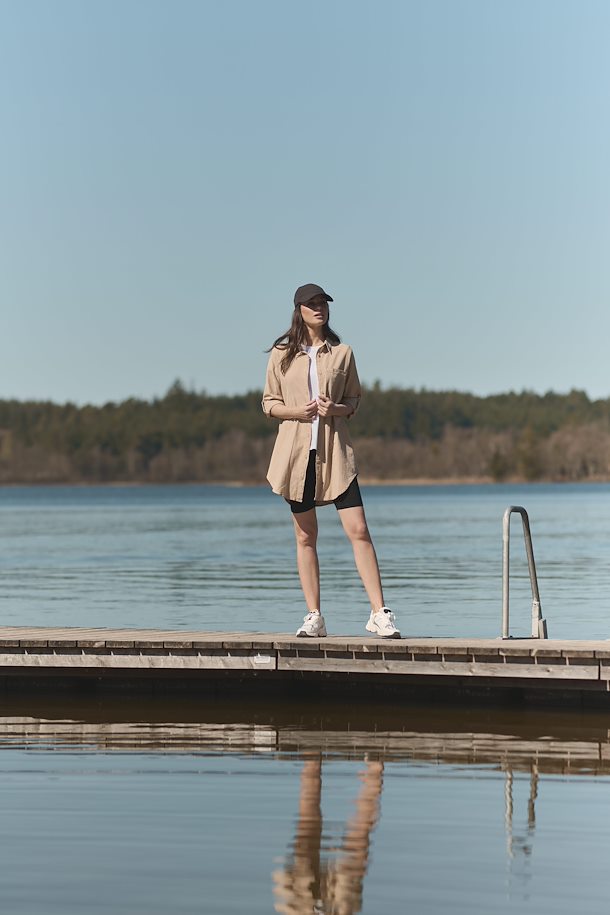Selma hjólabuxur frá Kaffe - svartar