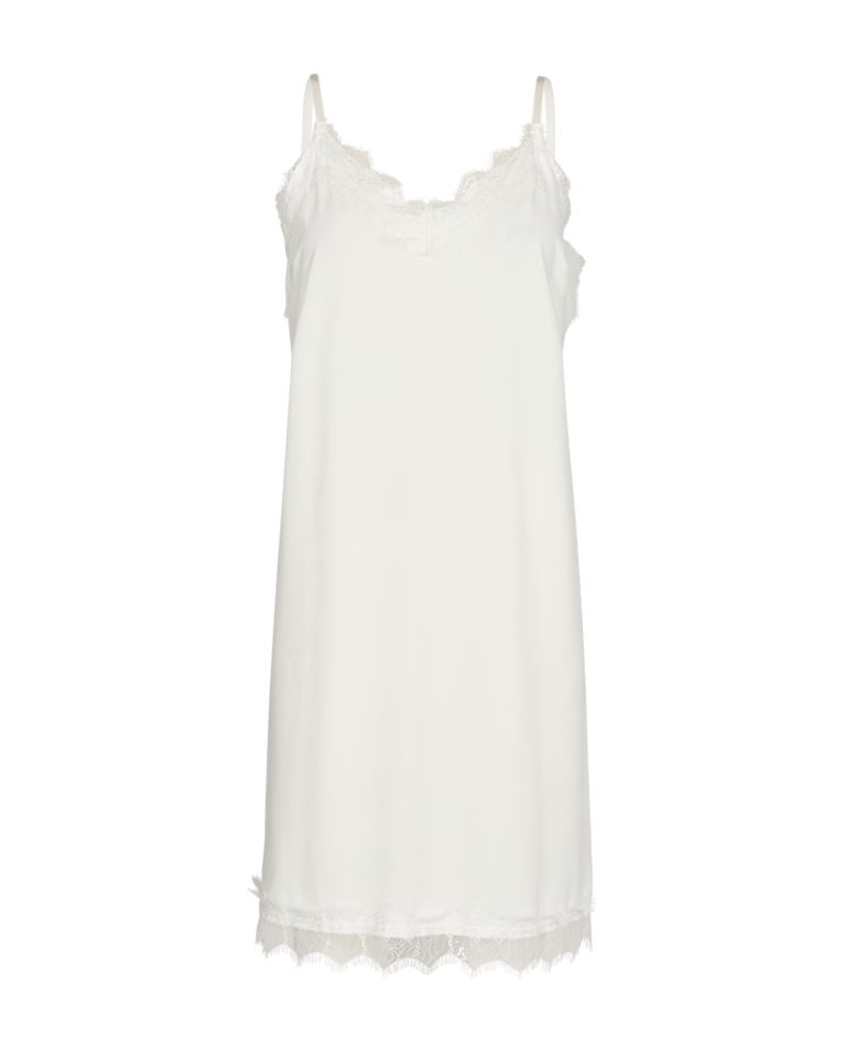 Bicco kjóll frá Freequent-off white