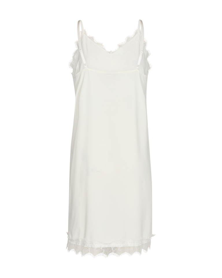 Bicco kjóll frá Freequent-off white