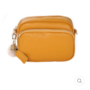PomPom Mayfair taska - mustard