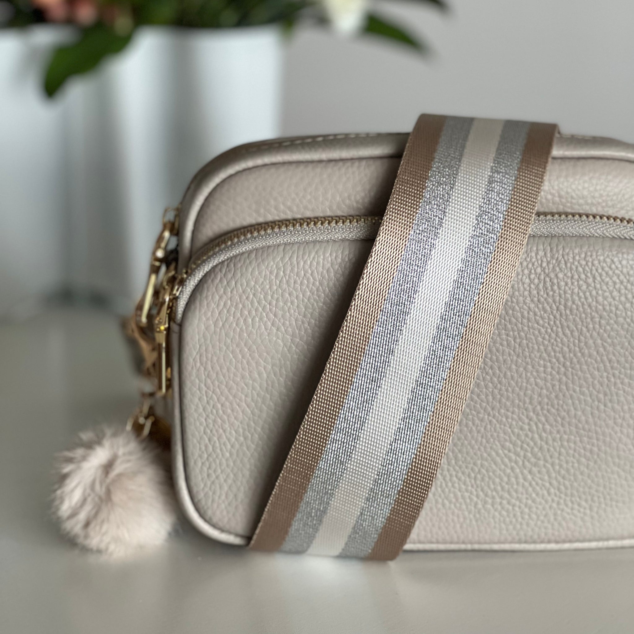 PomPom Mayfair taska - stone